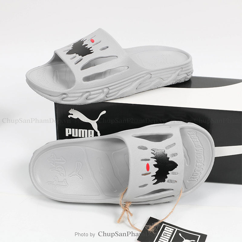 Dép Đúc Bản Puma Màu Tạo Điểm Nhấn