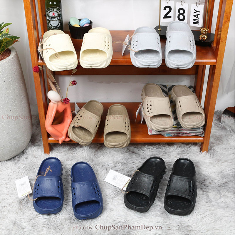 Dép Đúc Nguyên Khối Crocs Liệu Zin Chất Lượng Cao