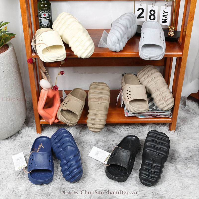 Dép Đúc Nguyên Khối Crocs Liệu Zin Chất Lượng Cao