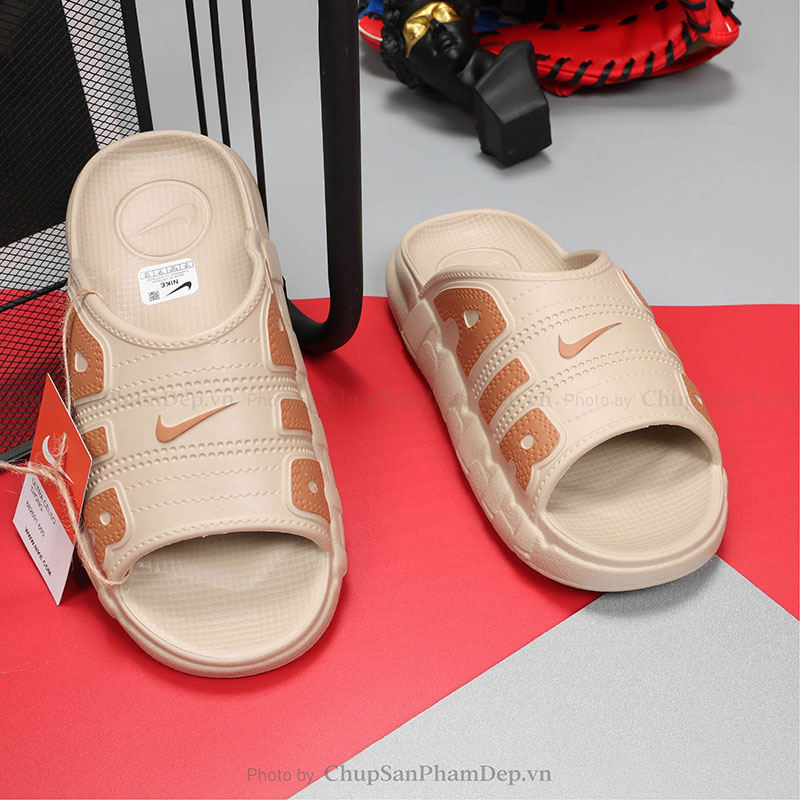 Dép Đúc Nguyên Khối Nike Air Logo Sơn Nổi Bật