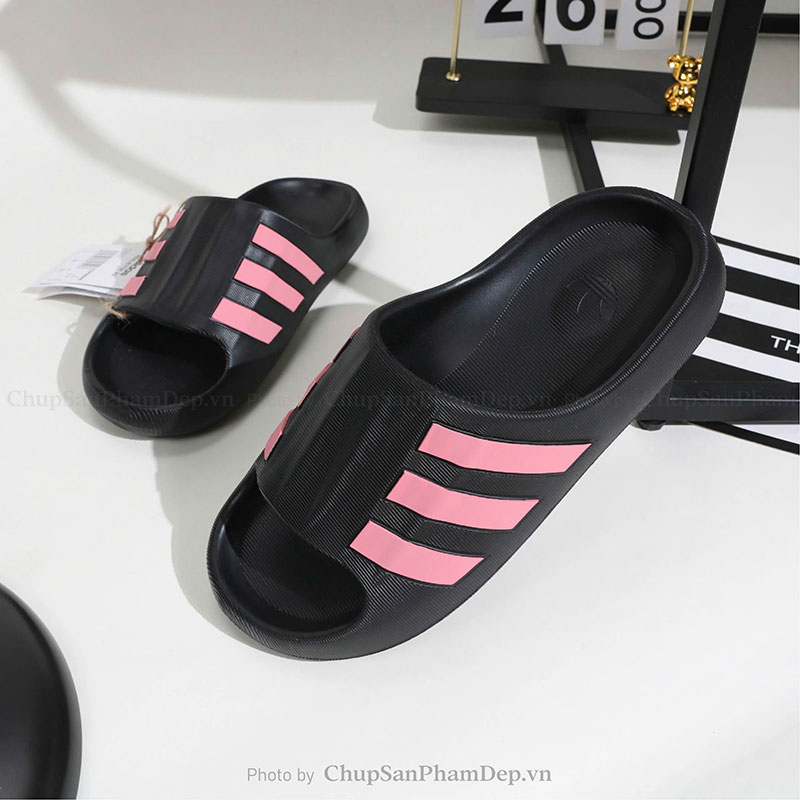 Dép Đúc Quai Ngang Adidas Slides Black Cá Tính