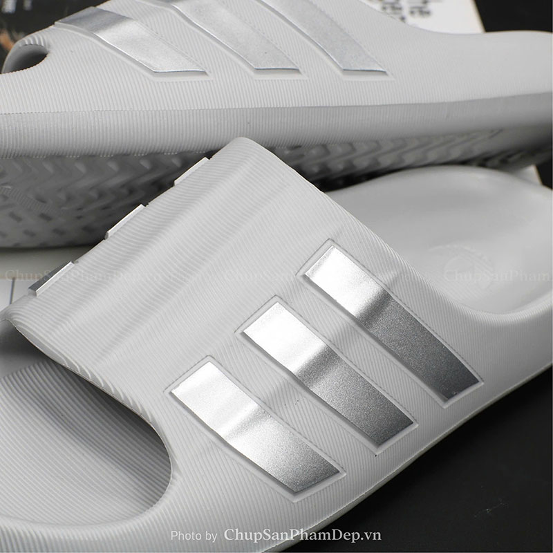 Dép Đúc Quai Ngang Adidas Slides Grey Sang Trọng