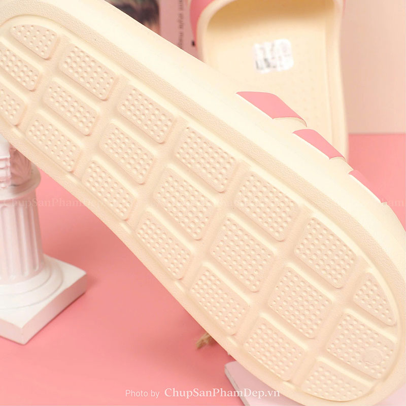 Dép Đúc Quai Ngang Adilette Slide Cream Bắt Mắt