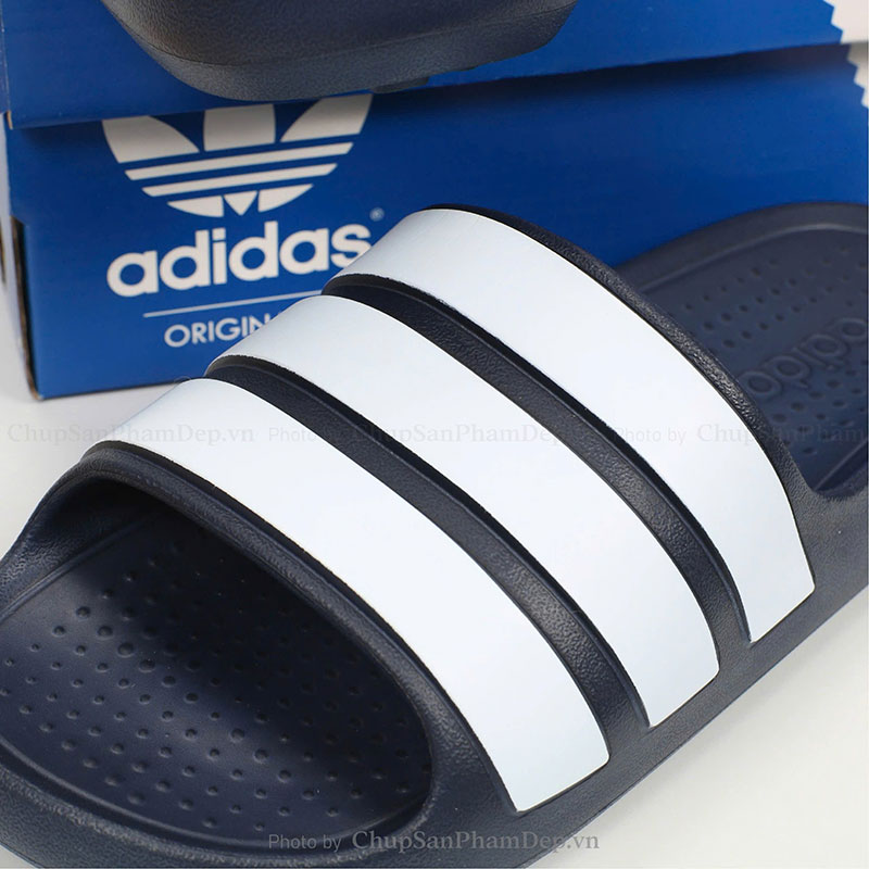 Dép Đúc Quai Ngang Adilette Slide Navy Thể Thao