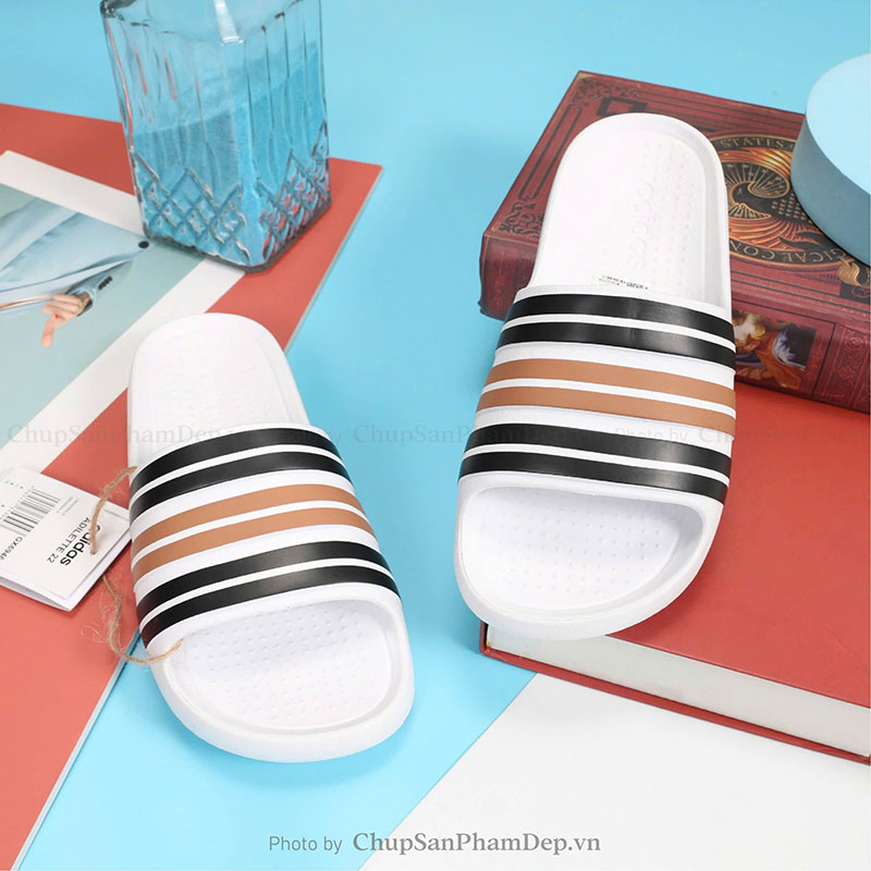 Dép Đúc Quai Ngang Adilette Slide New Siêu Bền