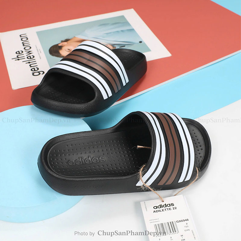 Dép Đúc Quai Ngang Adilette Slide New Siêu Bền