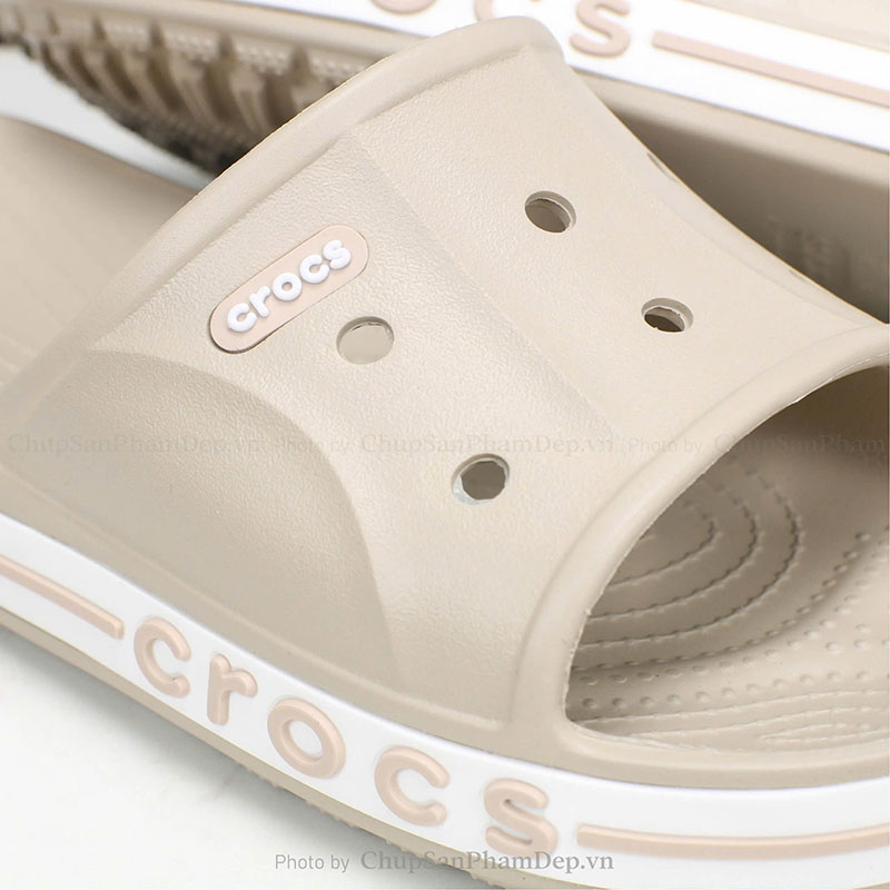 Dép Đúc Quai Ngang Crocs Slides Chất Lượng Cao