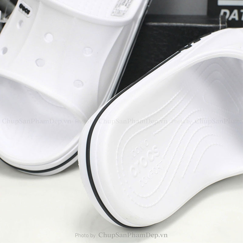 Dép Đúc Quai Ngang Crocs Slides Chất Lượng Cao