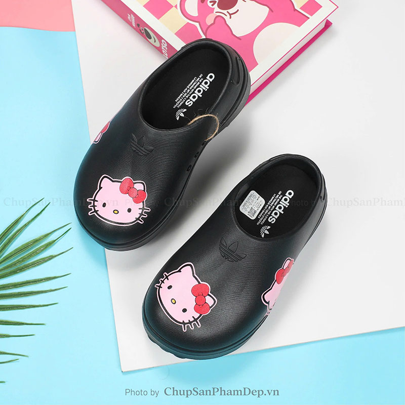 Dép Sục Adidas Mule x Mèo Kitty Xinh Xắn