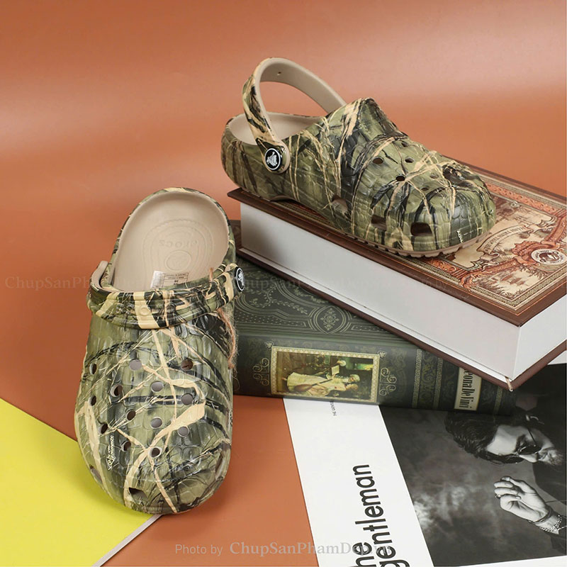 Dép Sục Crocs 02 Camo Năng Động