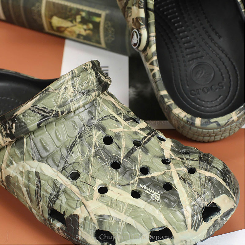 Dép Sục Crocs 02 Camo Năng Động