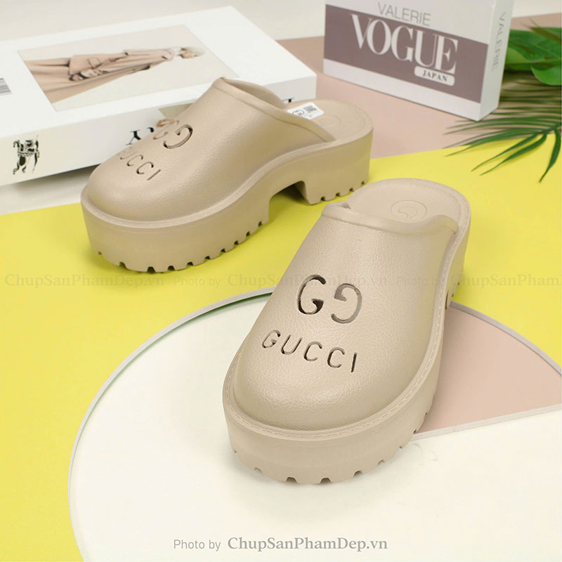 Dép Sục Gucci 5P Thiết Kế Basic