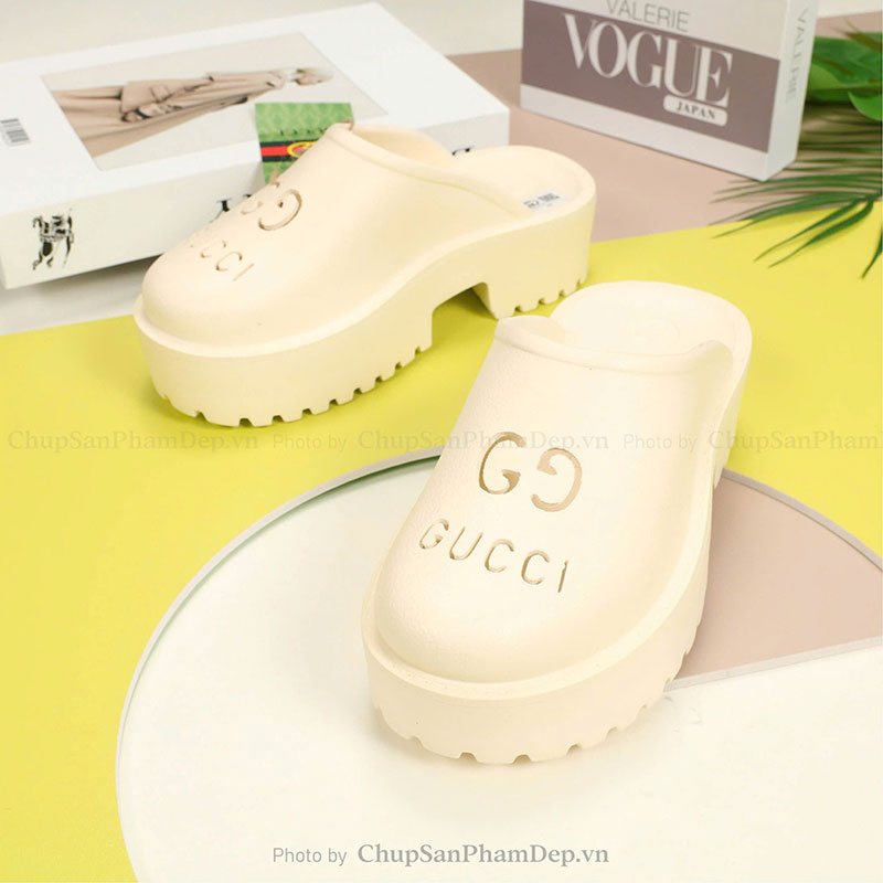 Dép Sục Gucci 5P Thiết Kế Basic