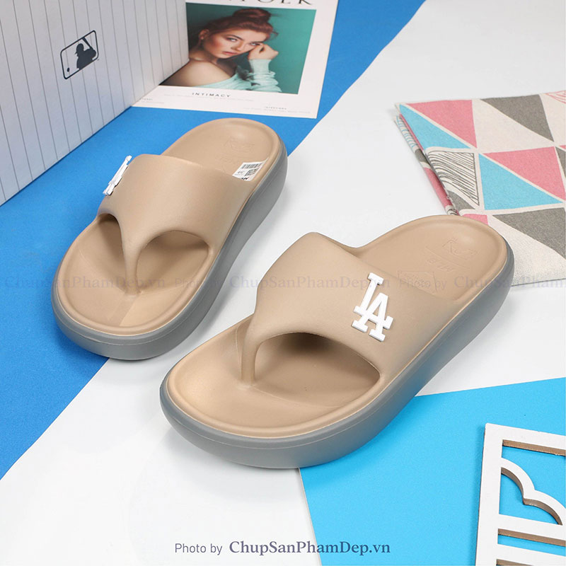 Dép Xỏ Ngón Đúc MLB Flip Flop LA Dodgers Basic