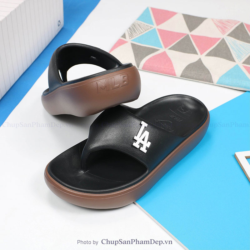 Dép Xỏ Ngón Đúc MLB Flip Flop LA Dodgers Basic