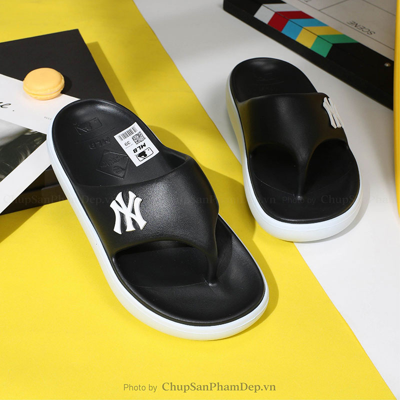 Dép Xỏ Ngón Đúc MLB Flip Flop New York Cổ Điển