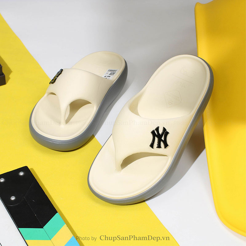 Dép Xỏ Ngón Đúc MLB Flip Flop New York Cổ Điển