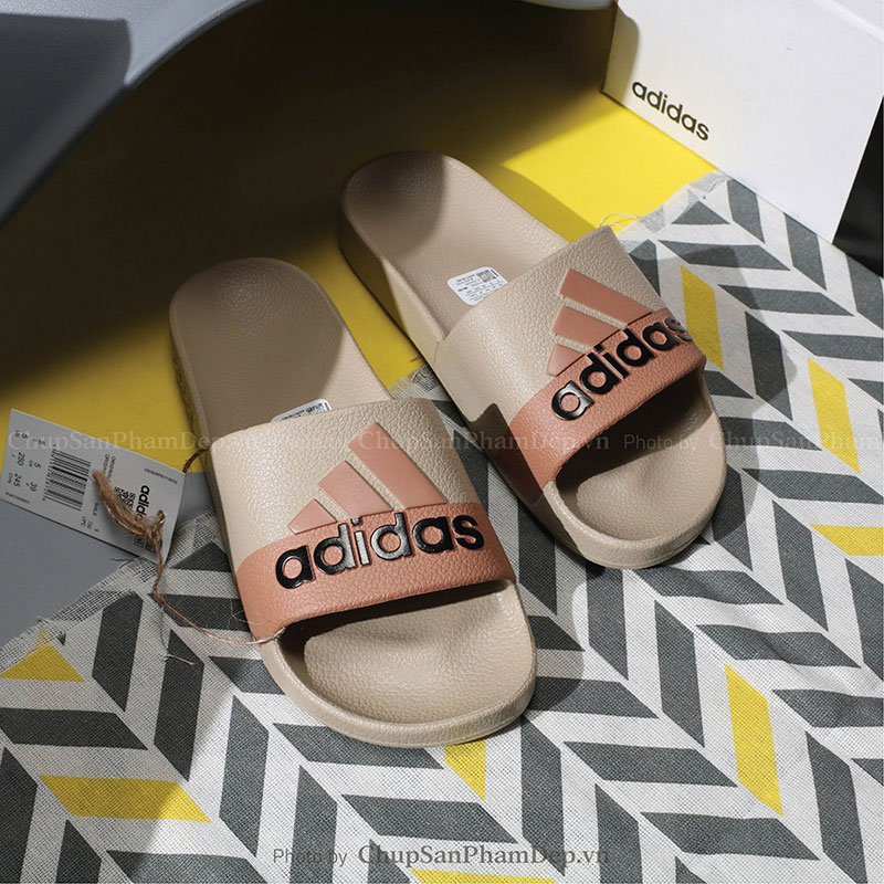 Dép Đúc Adidas Slide Sơn Màu Logo Thể Thao