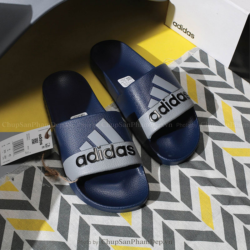 Dép Đúc Adidas Slide Sơn Màu Logo Thể Thao