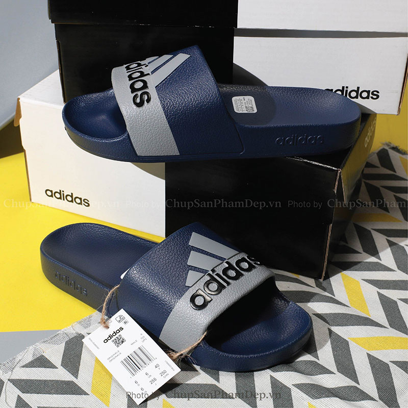 Dép Đúc Adidas Slide Sơn Màu Logo Thể Thao