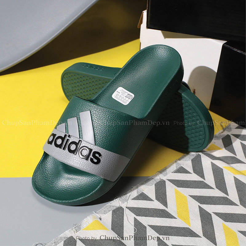 Dép Đúc Adidas Slide Sơn Màu Logo Thể Thao