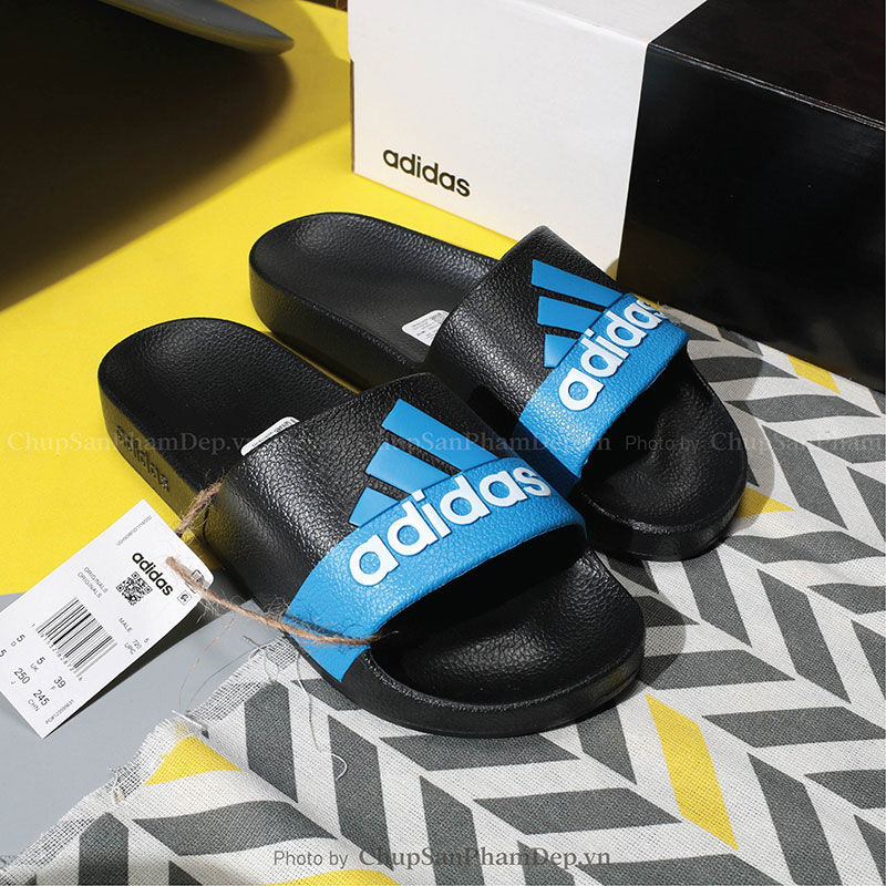 Dép Đúc Adidas Slide Sơn Màu Logo Thể Thao