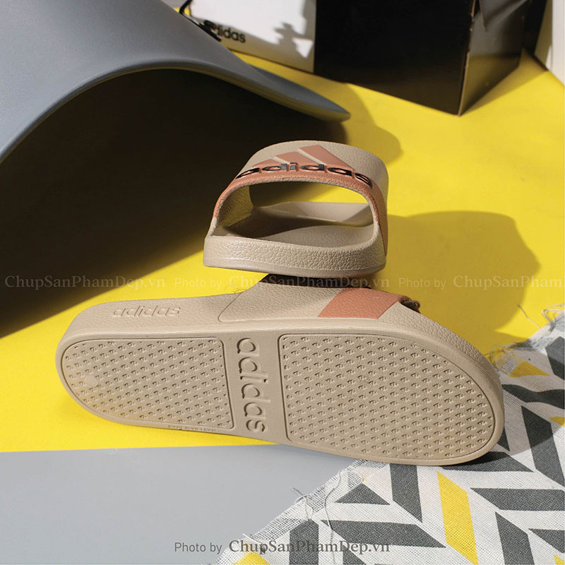 Dép Đúc Adidas Slide Sơn Màu Logo Thể Thao