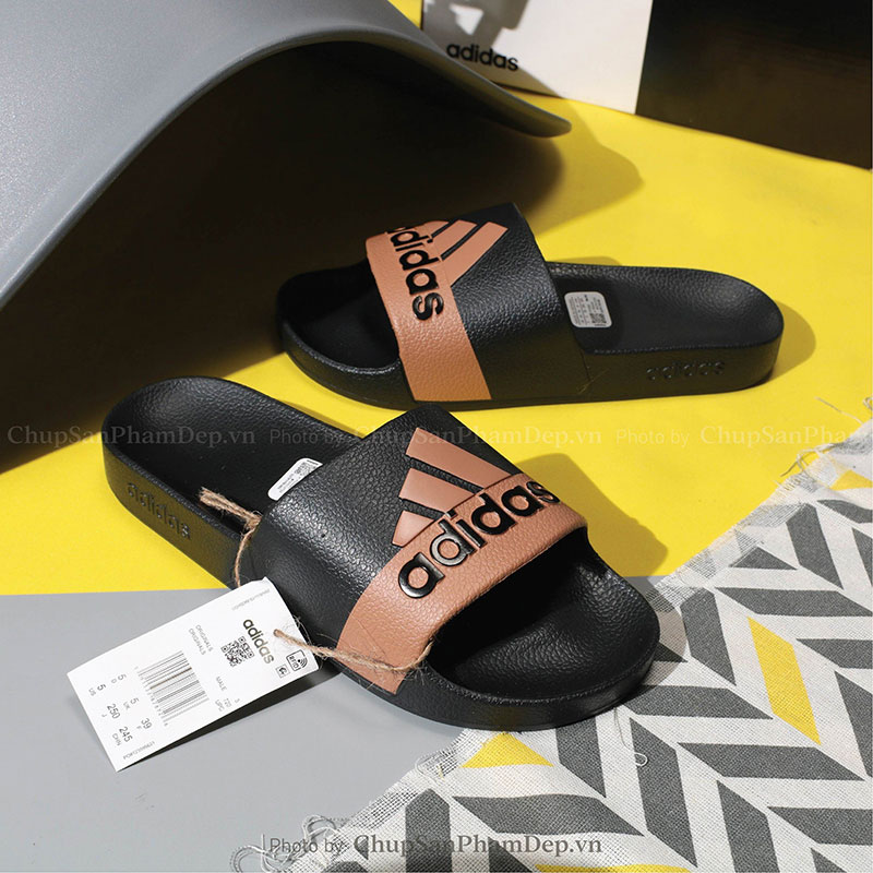 Dép Đúc Adidas Slide Sơn Màu Logo Thể Thao