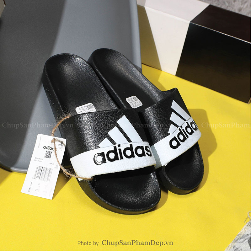 Dép Đúc Adidas Slide Sơn Màu Logo Thể Thao