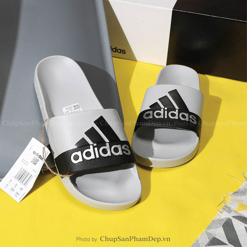 Dép Đúc Adidas Slide Sơn Màu Logo Thể Thao