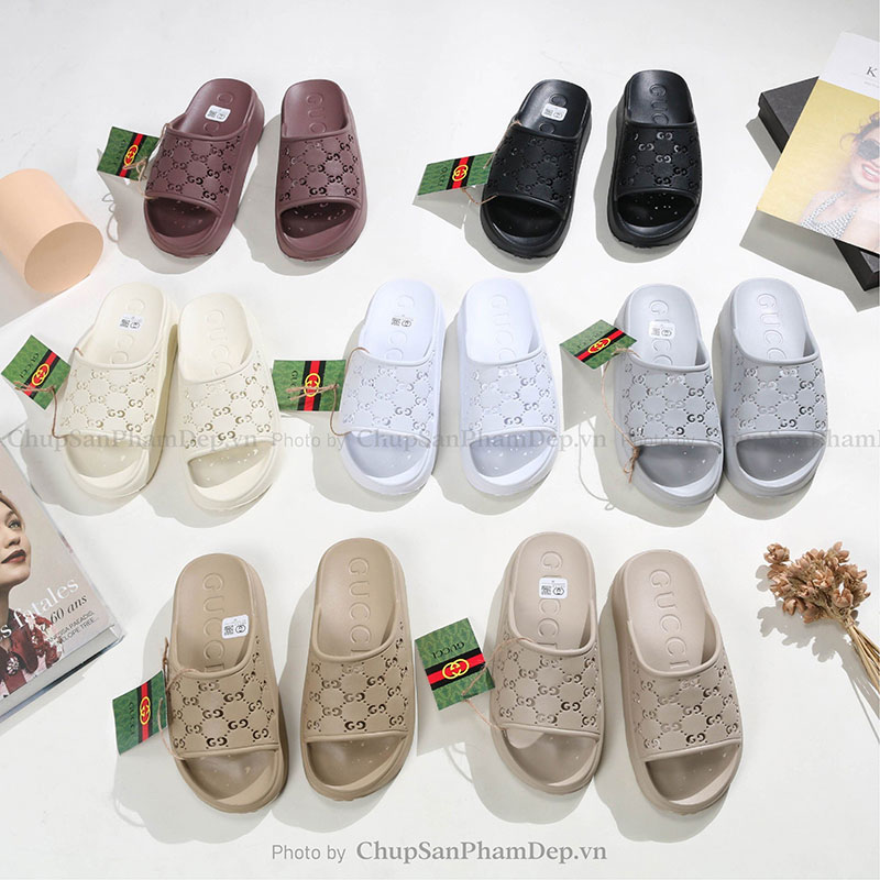 Dép Đúc Gucci Quai Ngang To Bản Sành Điệu