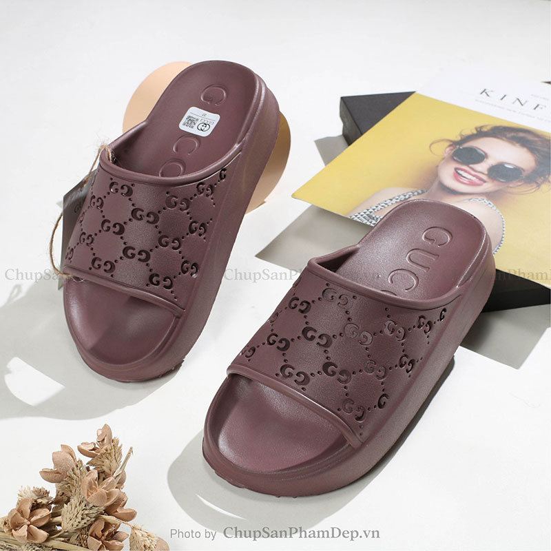 Dép Đúc Gucci Quai Ngang To Bản Sành Điệu