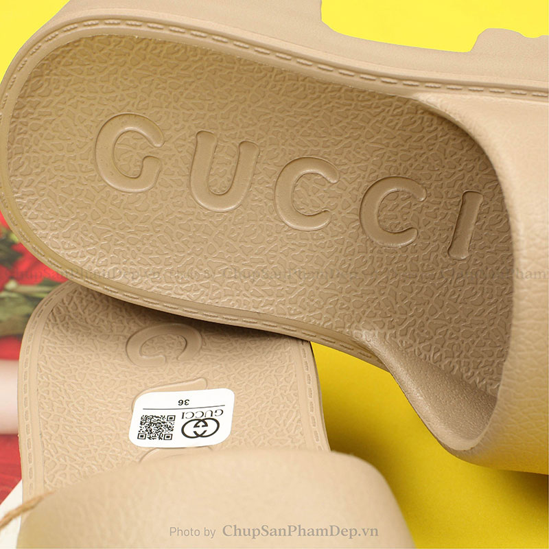 Dép Đúc Gucci Slide Quai Trơn Basic