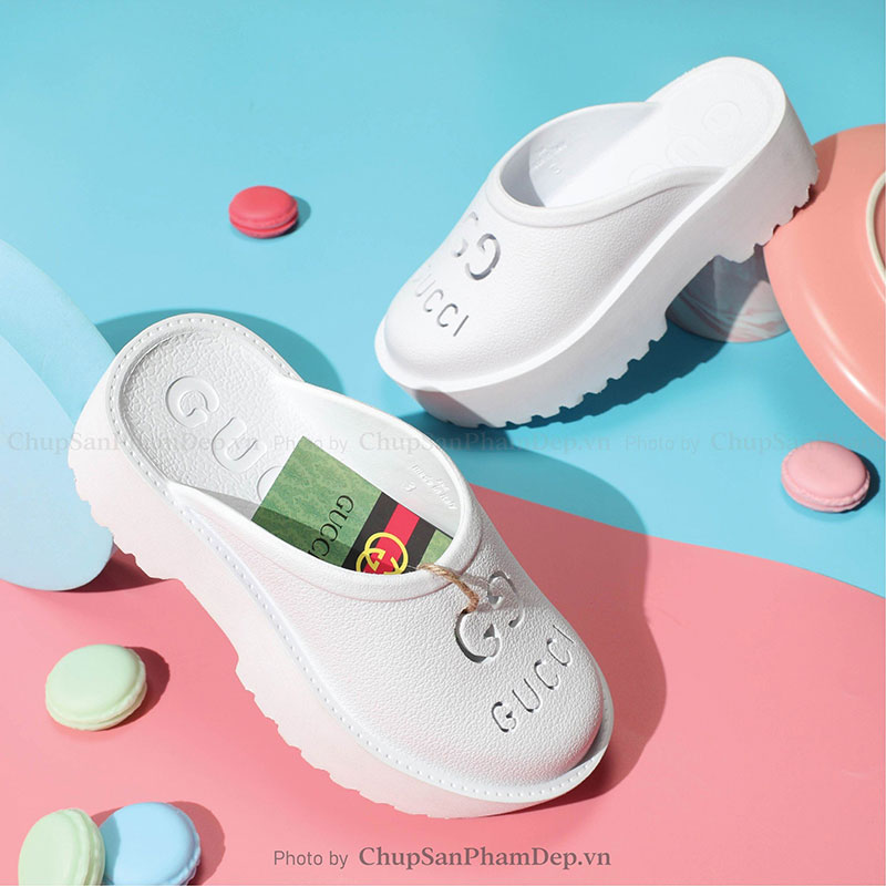 Dép Đúc Gucci Viền Slide Phong Cách Basic