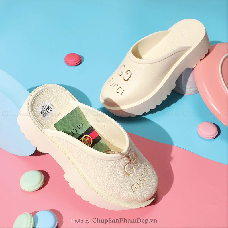 Dép Đúc Gucci Viền Slide Phong Cách Basic