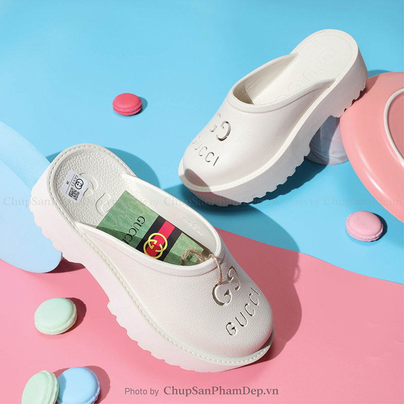 Dép Đúc Gucci Viền Slide Phong Cách Basic