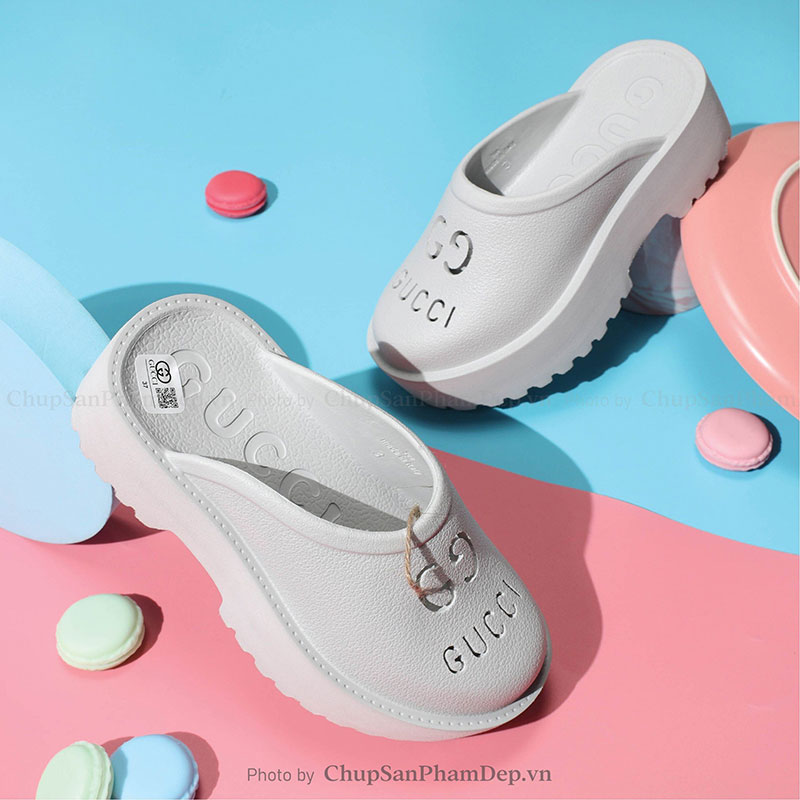 Dép Đúc Gucci Viền Slide Phong Cách Basic