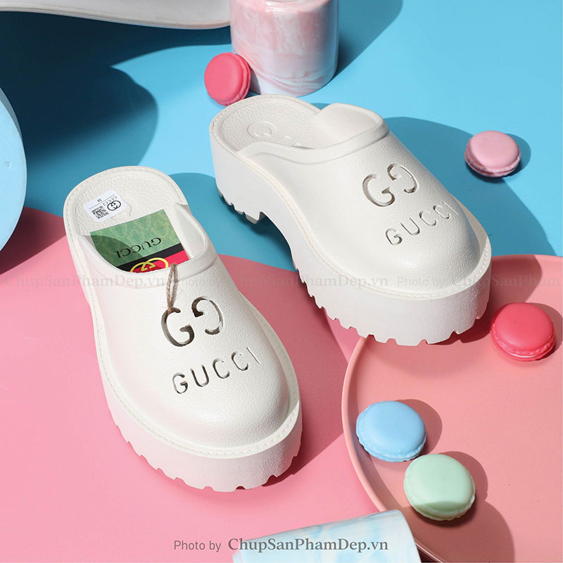 Dép Đúc Gucci Viền Slide Phong Cách Basic