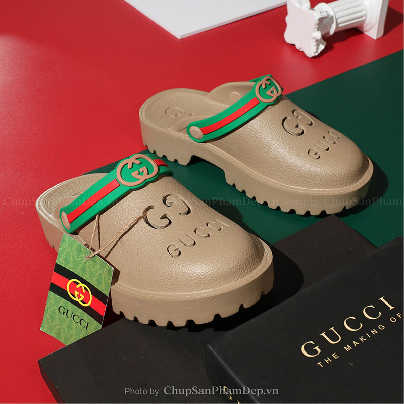 Dép Đúc Liệu Zin Quai Gucci Sang Trọng