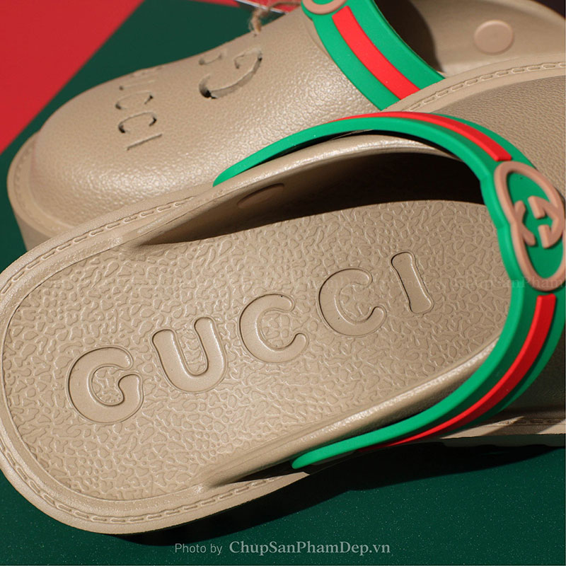 Dép Đúc Liệu Zin Quai Gucci Sang Trọng