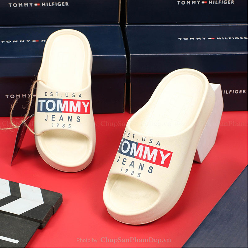 Dép Đúc Nguyên Khối Tommy 1985 Phong Cách Basic