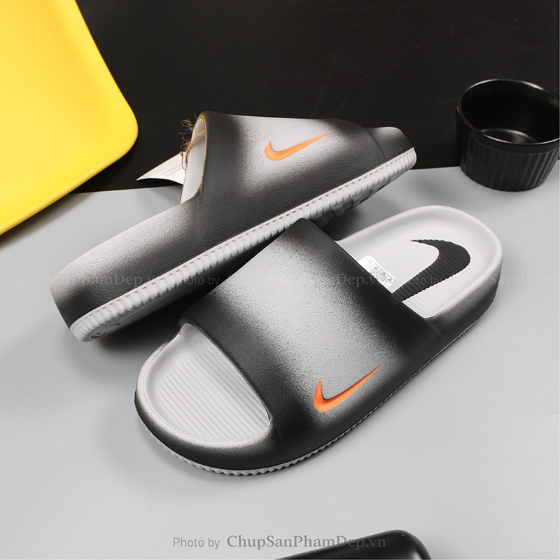 Dép Đúc Nike Calm Charm Màu Logo Thể Thao