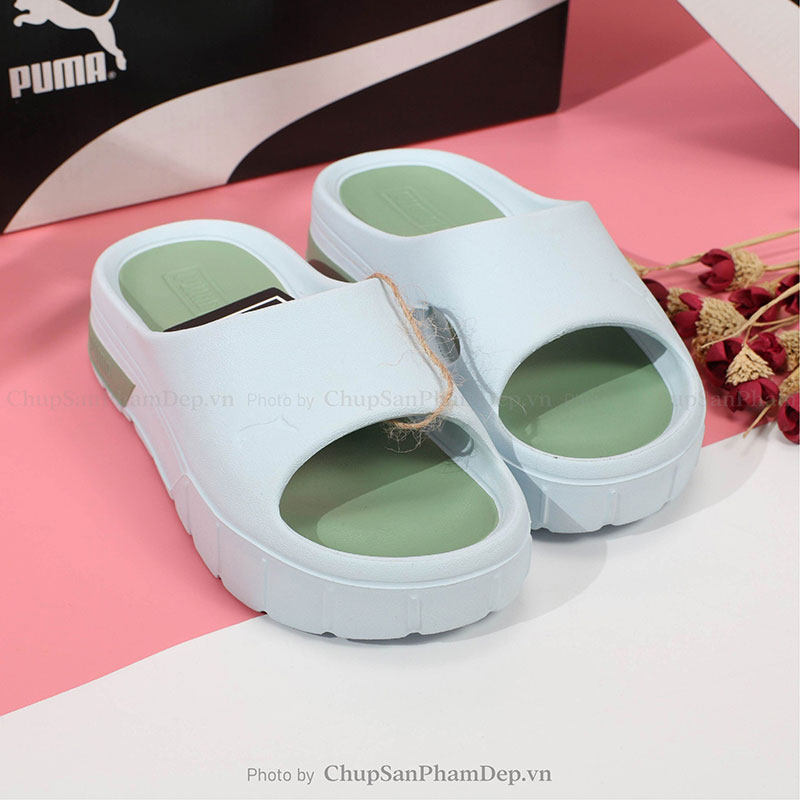 Dép Đúc Puma Phối Màu Đế Phong Cách Trẻ