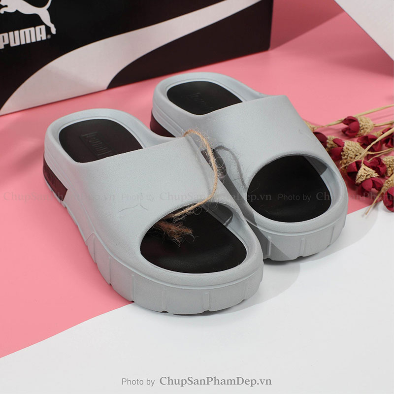 Dép Đúc Puma Phối Màu Đế Phong Cách Trẻ