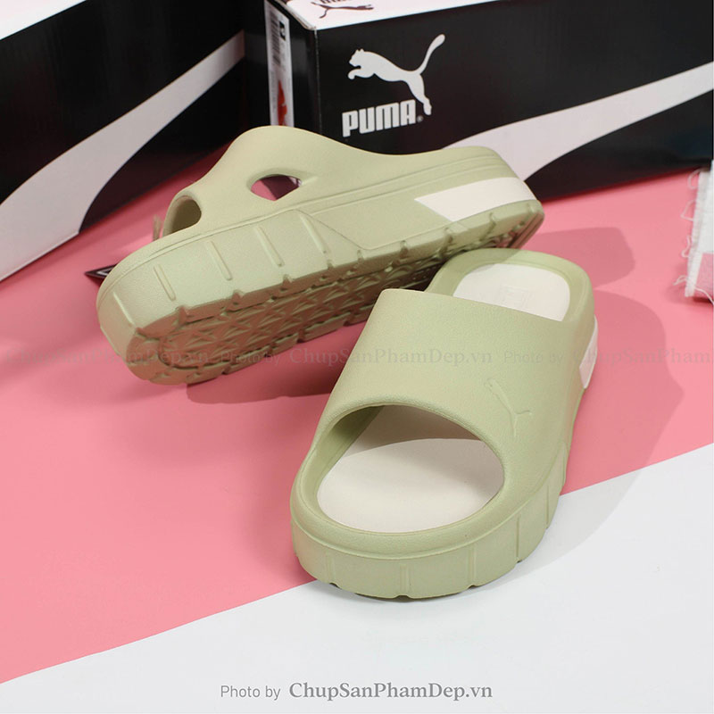 Dép Đúc Puma Phối Màu Đế Phong Cách Trẻ