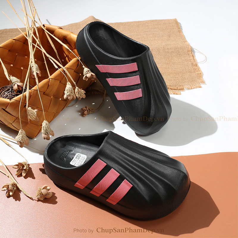 Dép Sục Adidas 3 Sọc Màu Chất Lượng Cao