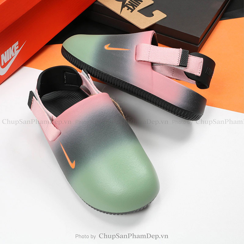 Dép Sục Quai Hậu Nike Calm MIx Màu Cao Cấp