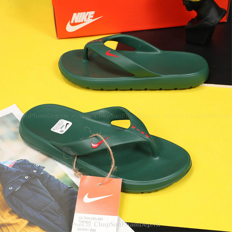 Dép Xỏ Ngón Dạng Đúc Nike Sơn Màu Nổi Bật