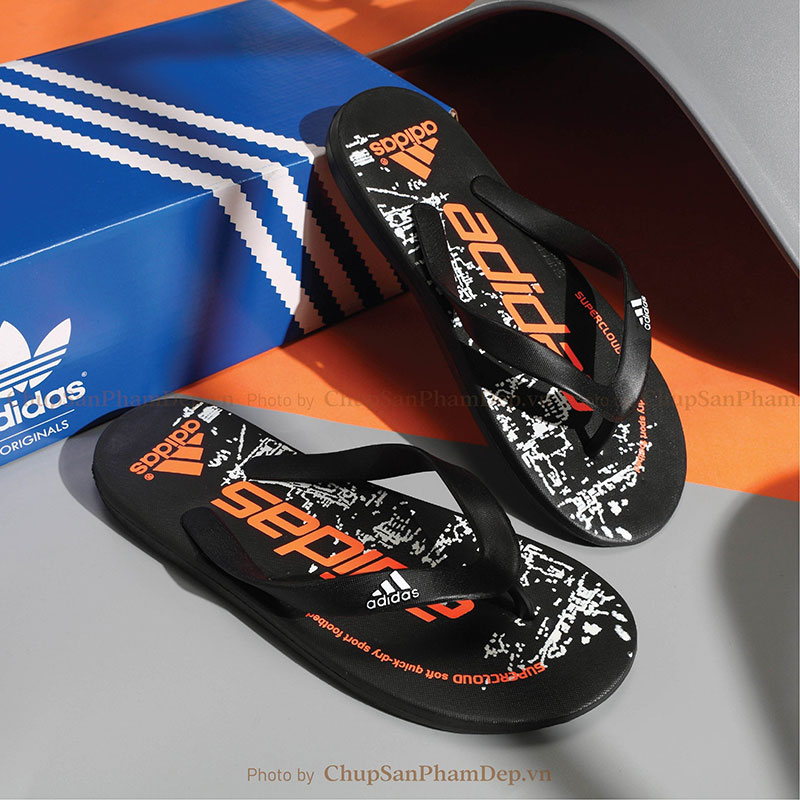 Dép Xỏ Ngón Adidas Loang Màu Quai Thời Trang