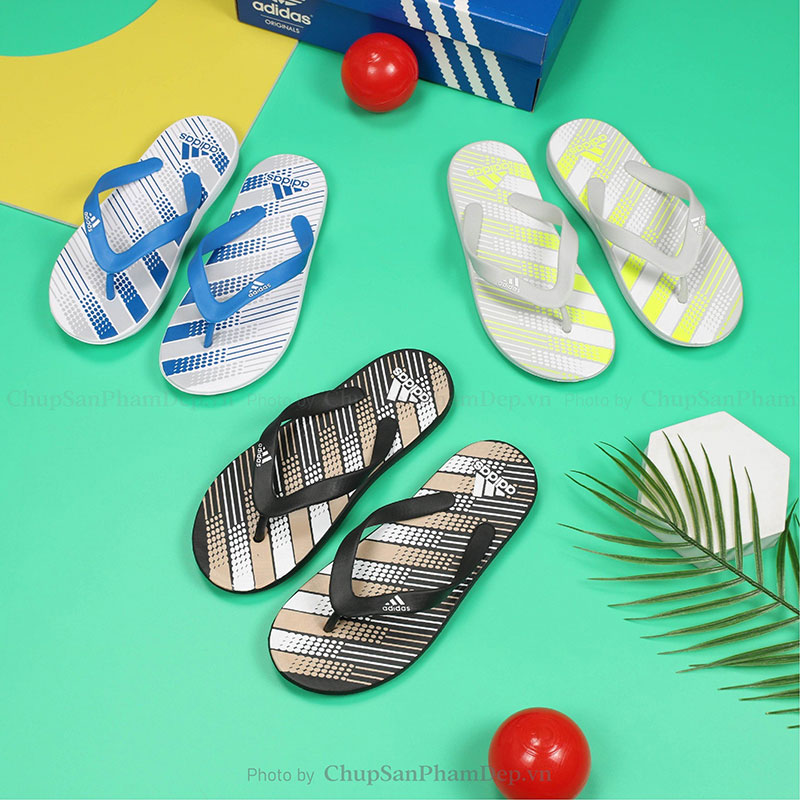 Dép Xỏ Ngón Adidas Slides Màu Thể Thao